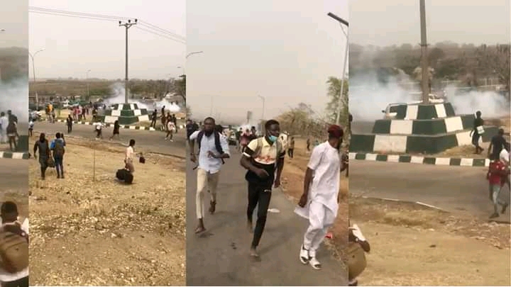 Uni-Abuja Students Protest Tuition Hike