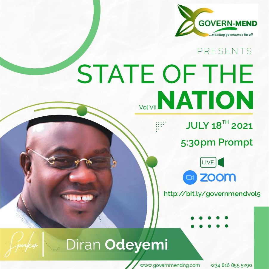 GOVERNMEND: State Of The Nation With Diran Odeyemi