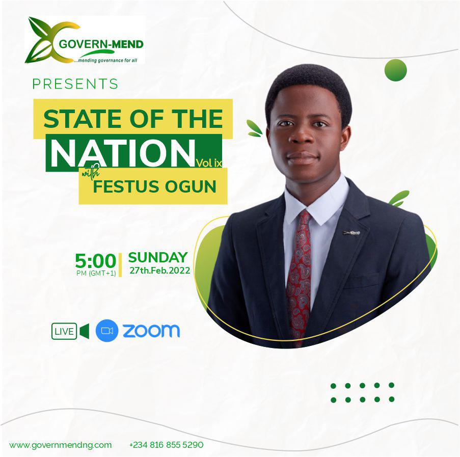 GOVERNMEND: State Of The Nation With Festus Ogun