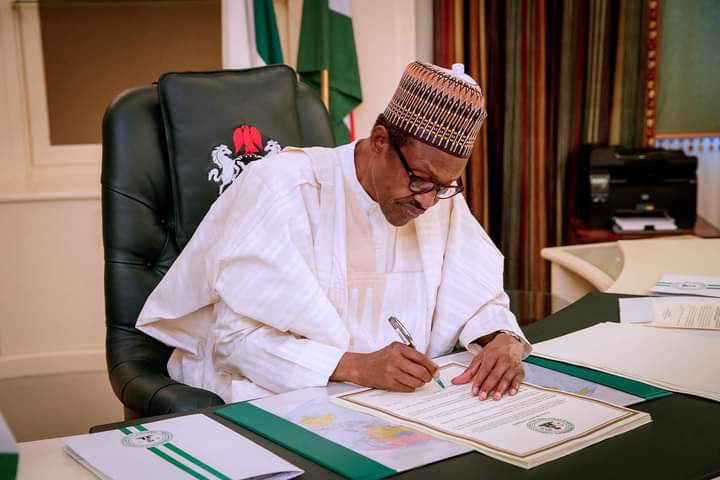 President Buhari Signs Amended Constitution To Allow States Generate, Transmit Electricity | GOVERNMEND