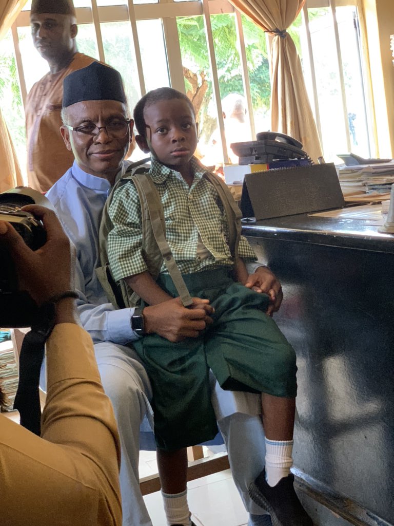 Politrick Today: El Rufai Enrolled Son In A Primary School Publicly, Withdrew Secretly