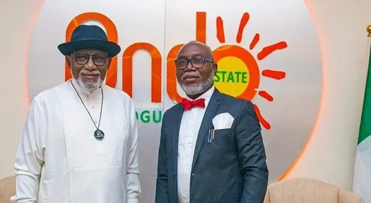 Deputy Governor Extends Apology to Akeredolu in Effort to Quell Political Unrest