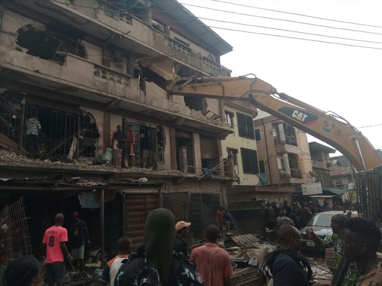 LASBCA Demolishes a Three-Storey Building Citing that the Demolition was Necessary to Avert a Potential Collapse