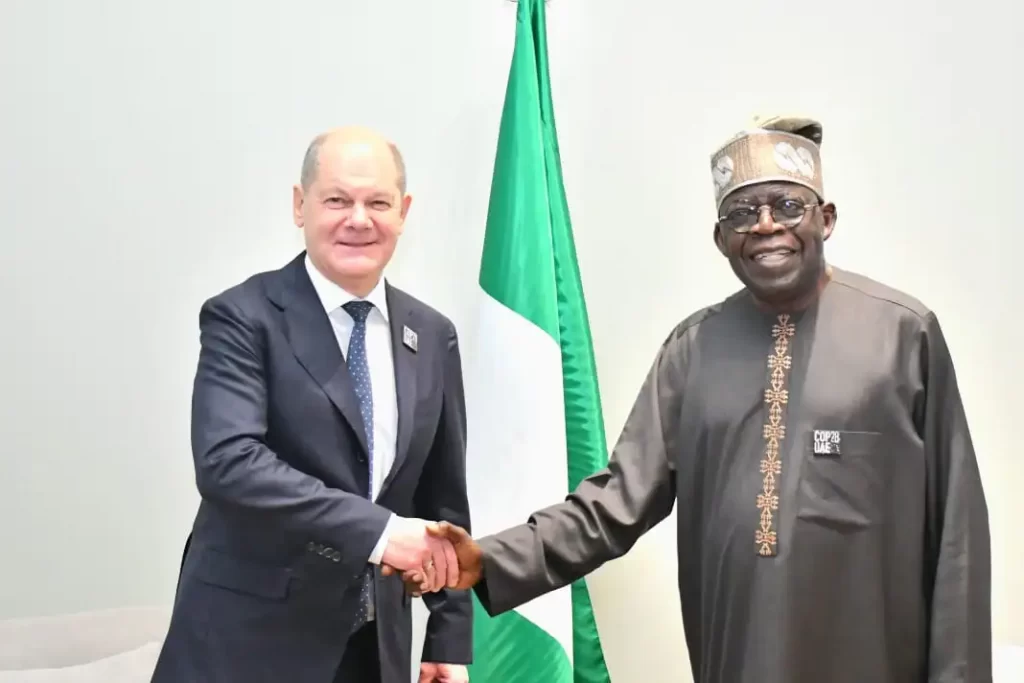 Tinubu and German Chancellor Ink Agreement for Nigeria’s Power Boost in Dubai