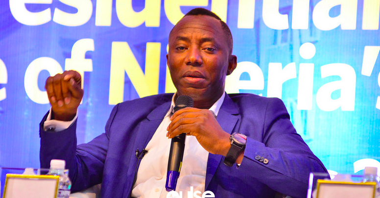 Sowore Calls for Abolition of Nigerian Senate, Labels it a “Coven of Thieves”