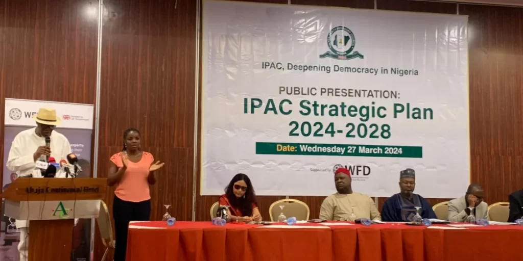 IPAC Unveils Blueprint for Political Party Funding and Electoral Reform in Nigeria