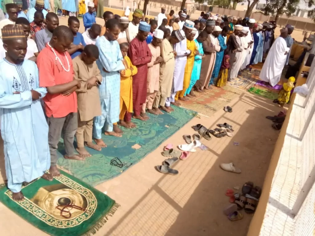 Muslims in Zaria Gather for Special Prayer Amidst Rising Hardship in Nigeria, Blames Rising Hardship on Society’s Sins