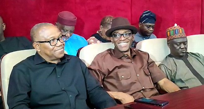 Peter Obi Allegedly Withdraws Support from National Chairman, Julius Abure