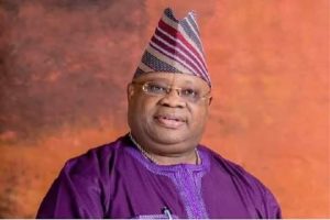 Osun Governor, Adeleke Disowns Fliers Purportedly From Second Wife, Ngozi Welcoming Tinubu’s Wife